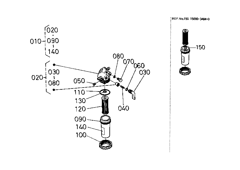 Fuel Filter (Section Parts)