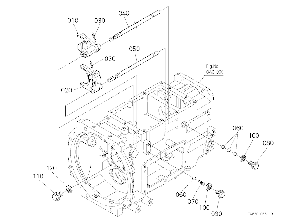Main Gear Shift Fork