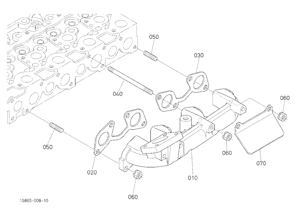 Exhaust Manifold [V2403-M-Te2-Hst1/Hst2]