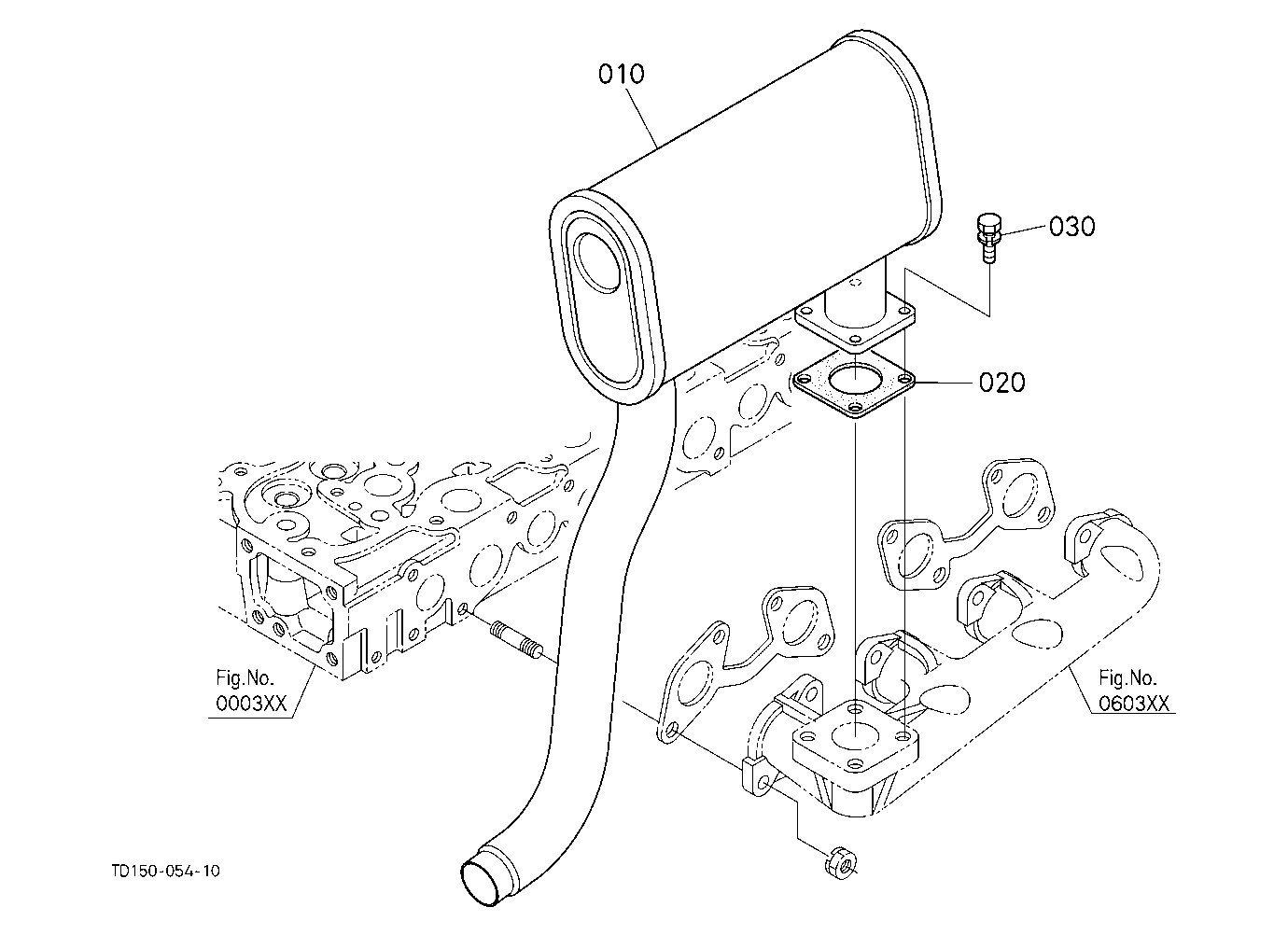 Muffler Kit (W/G No.L8368) [Option]