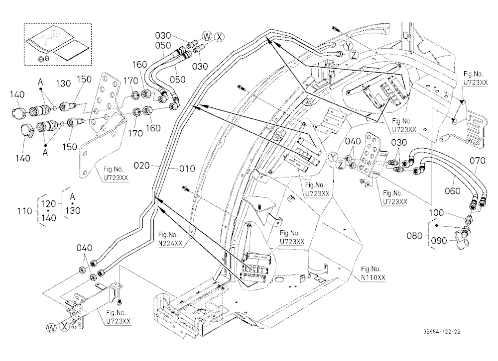 Front Coupler Kit (2Nd) (W/G No.M8152) [Option]