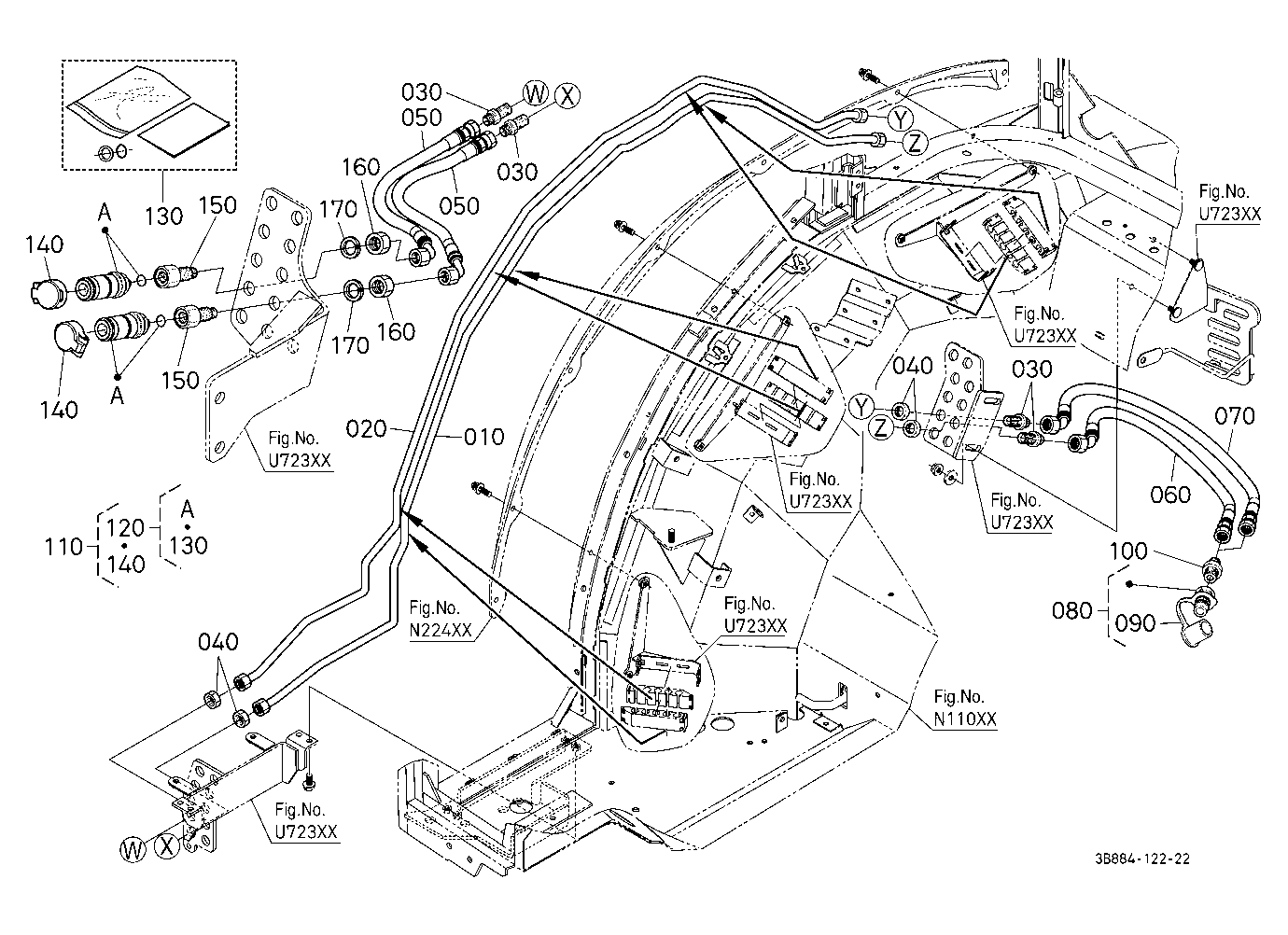 Front Coupler Kit (2Nd) (W/G No.M8152) [Option]