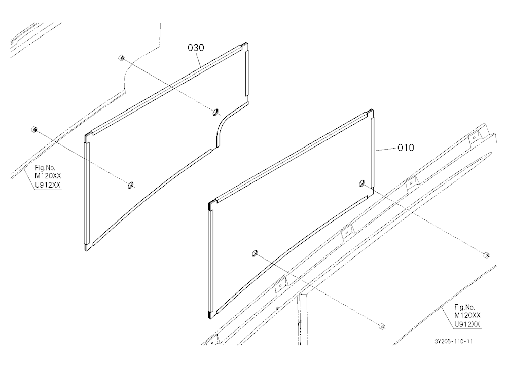 Bonnet Kit (Sound Absorber/Insulator) [Option]