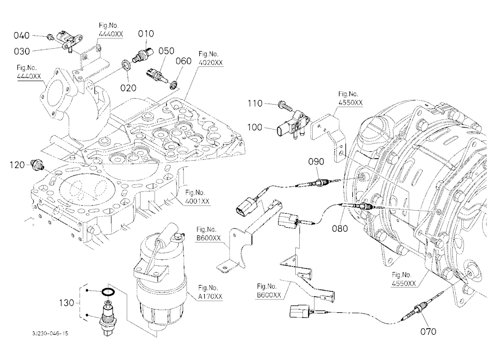 Switch/Sensor (Engine Rh)