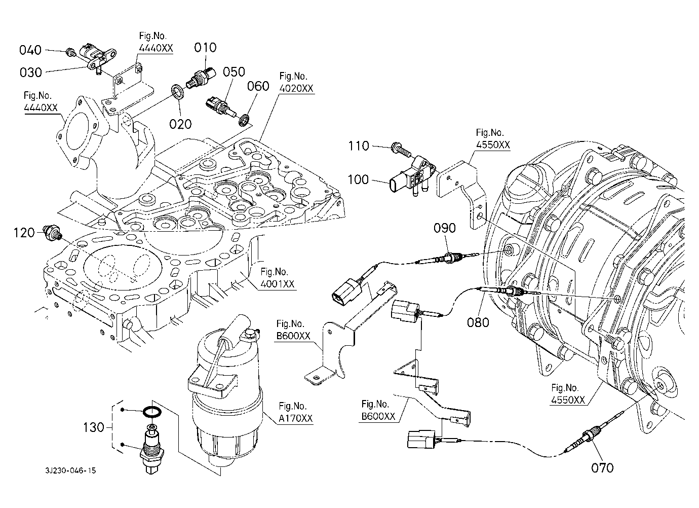 Switch/Sensor (Engine Rh)