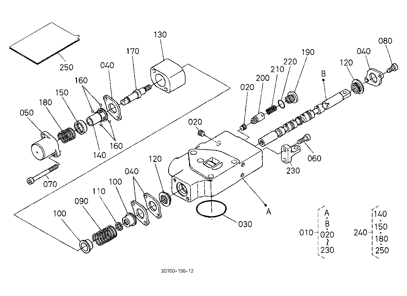 Auxiliary Control Valve (Fd) [Component Parts] [Op