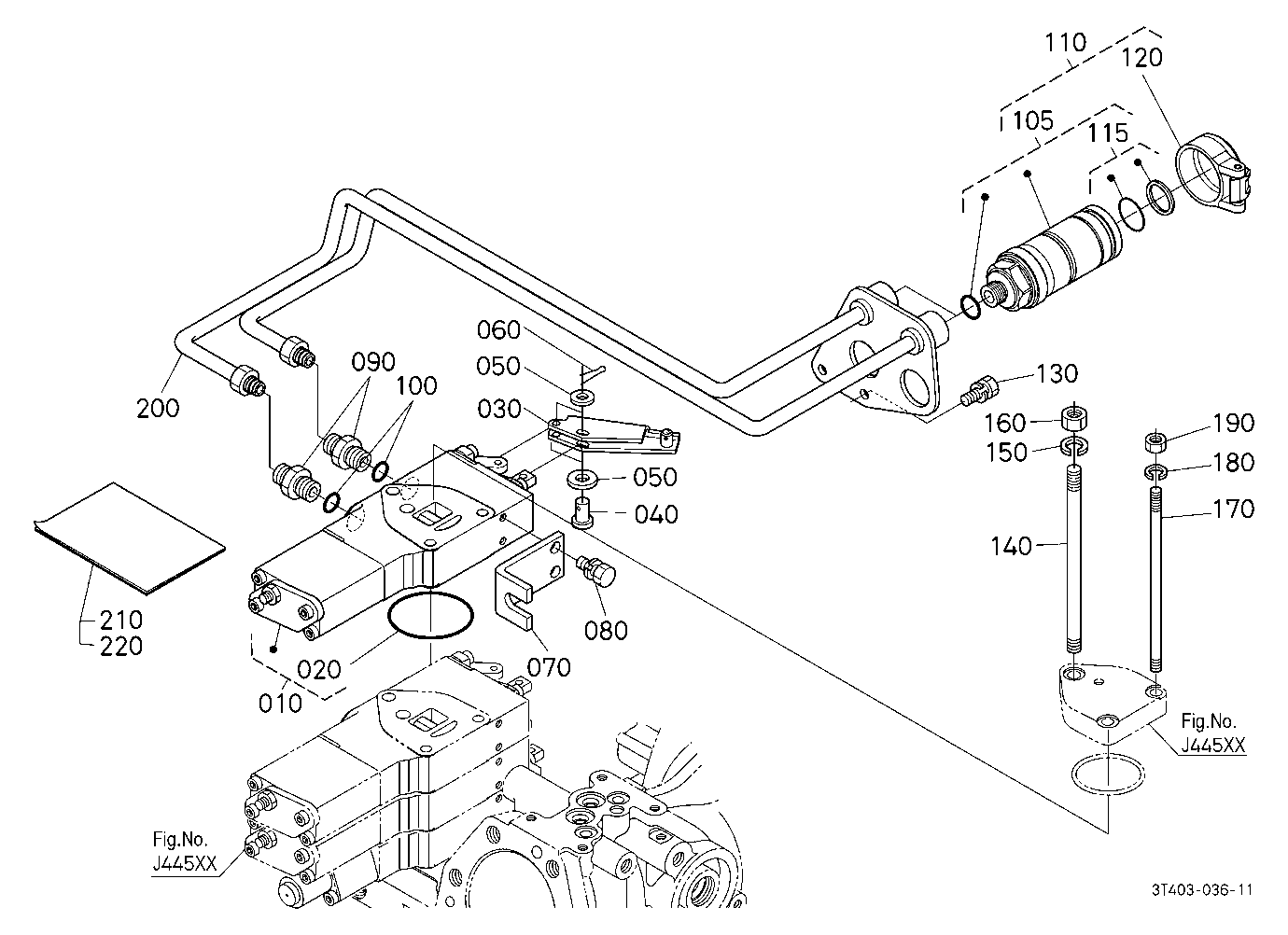 Auxiliary Control Valve Kit (Scd) (4Th) [Option]