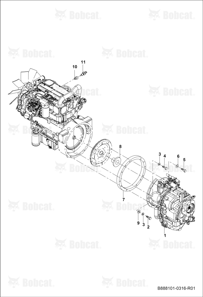 Engine and Transmission Connections