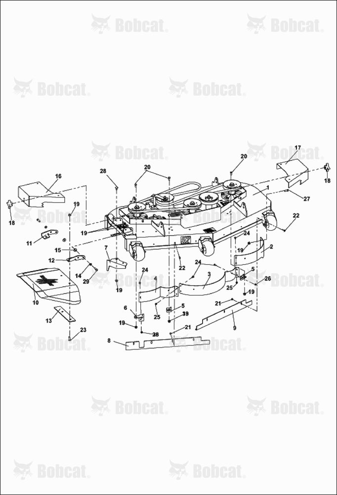 CHUTE, Baffles & Edges ASSY