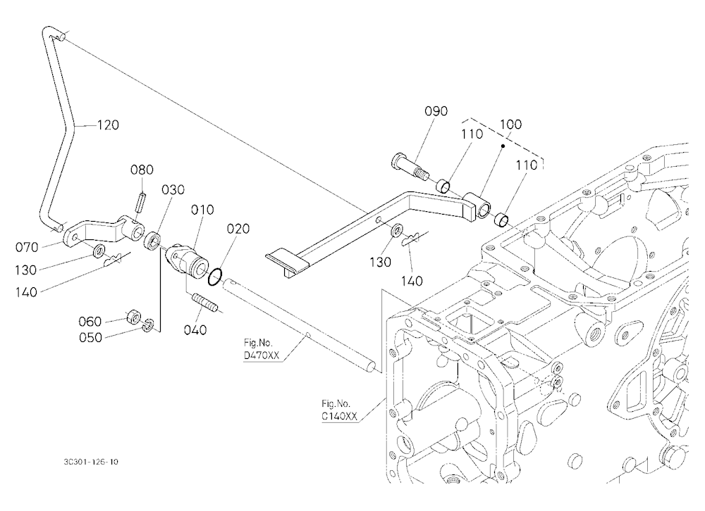 Rear Differential Lock Pedal