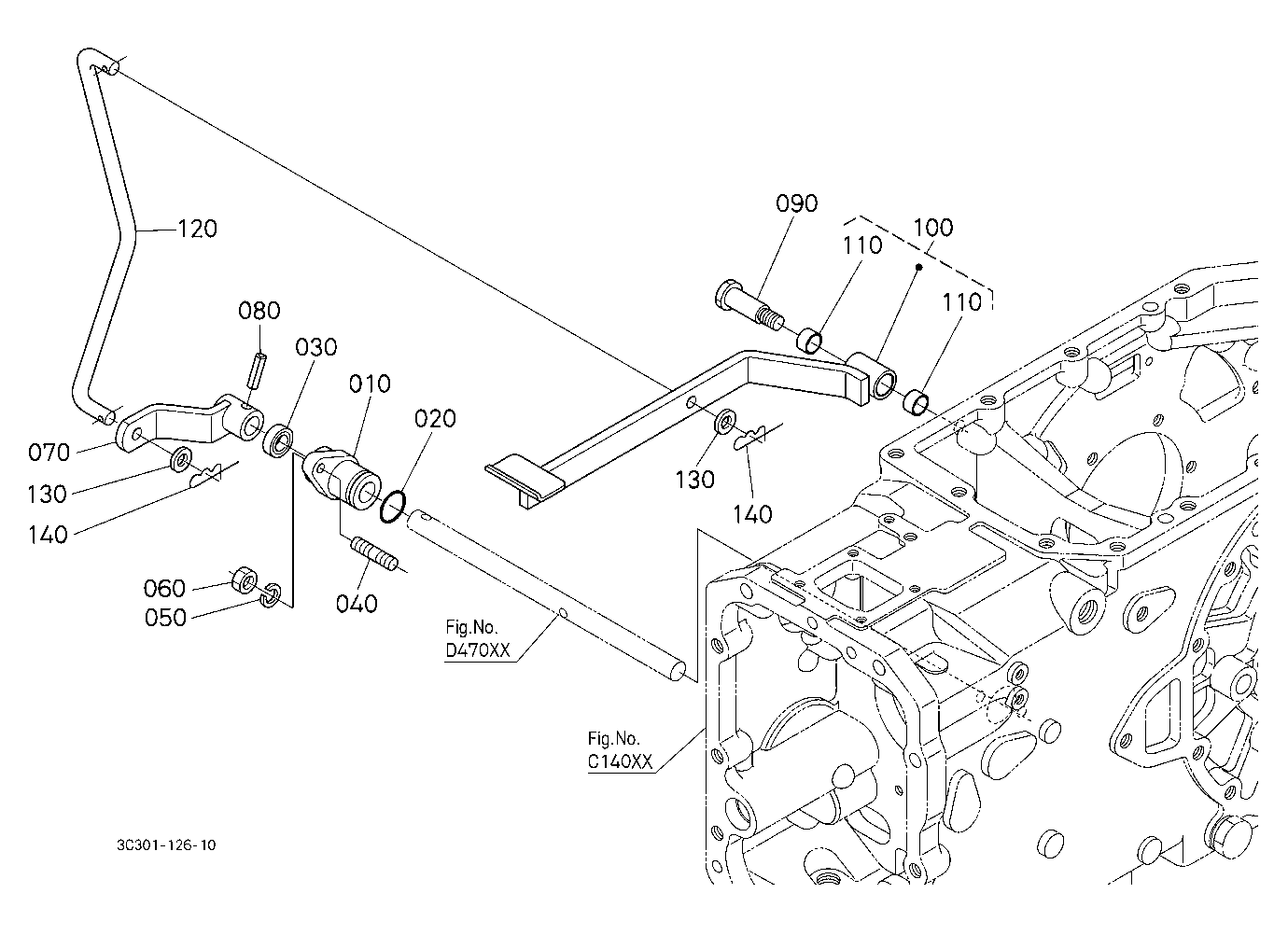 Rear Differential Lock Pedal