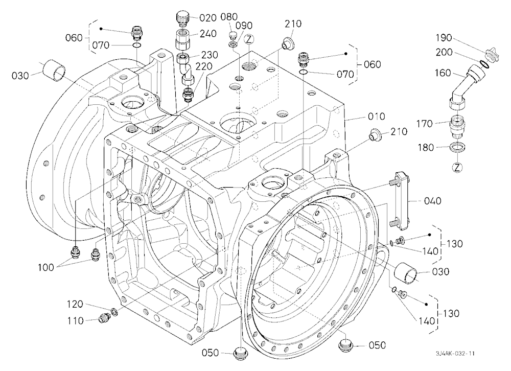 Rear Axle Housing