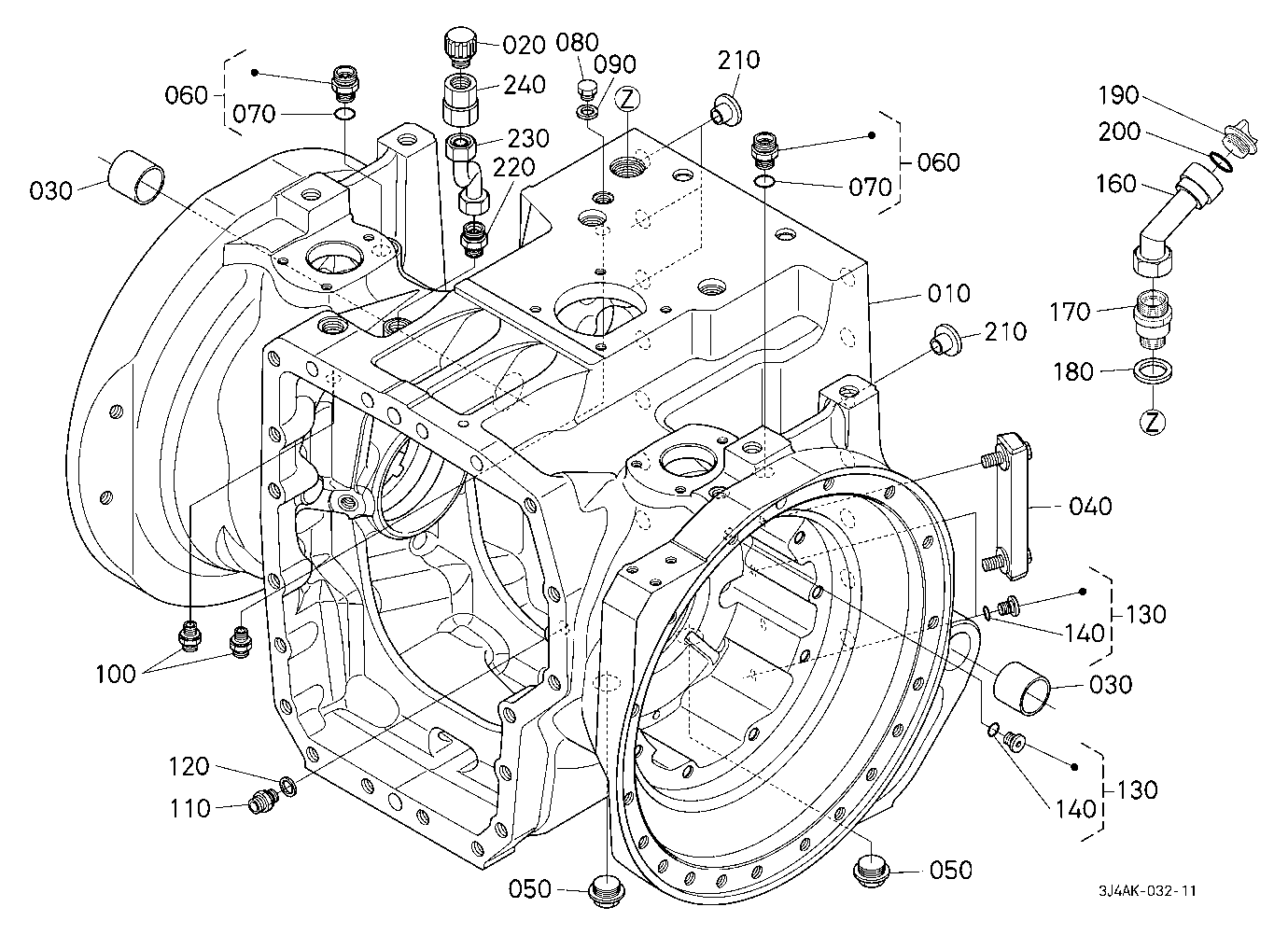 Rear Axle Housing