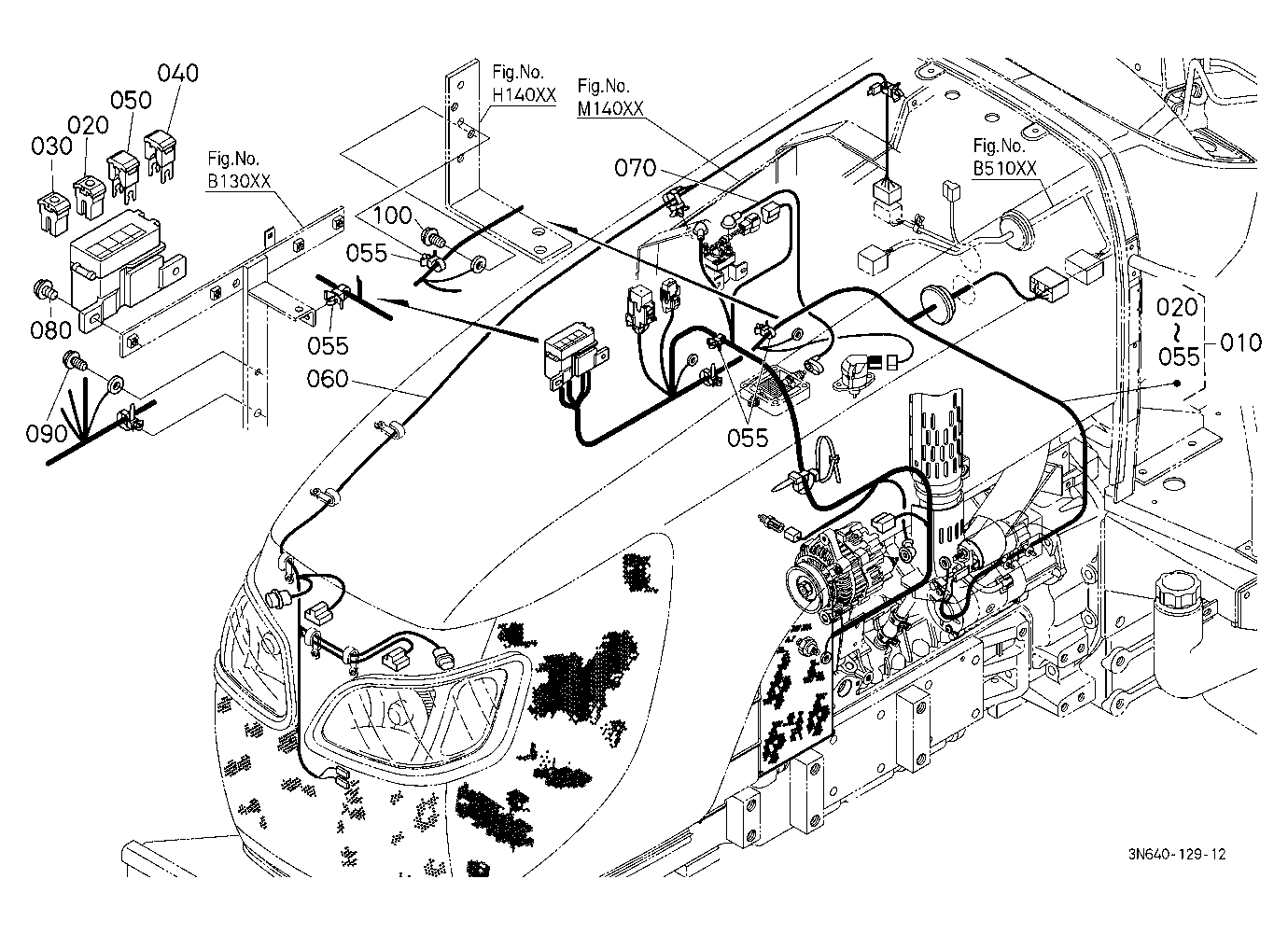 Electrical Wiring (Engine/Hood(Bonnet))