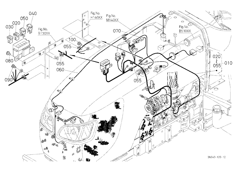 Electrical Wiring (Engine/Hood(Bonnet))