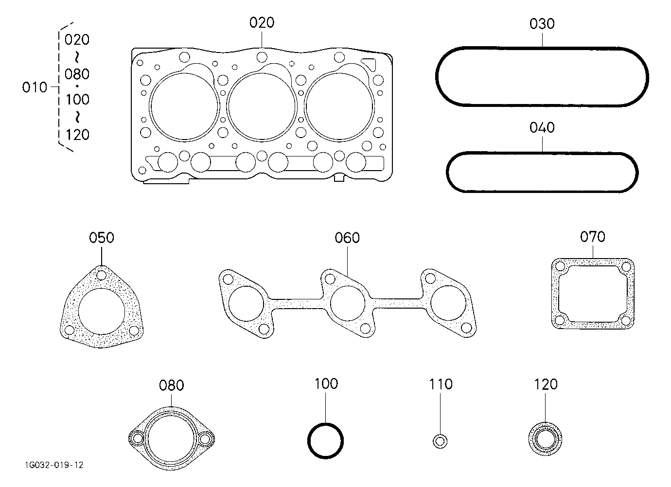 Upper Gasket Kit