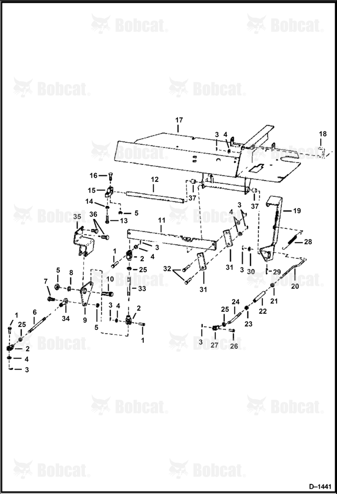 Brake Linkage  496312001 & Above