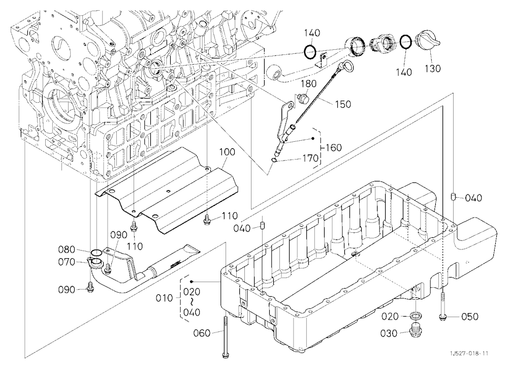 Oil Pan [With Air Compressor]