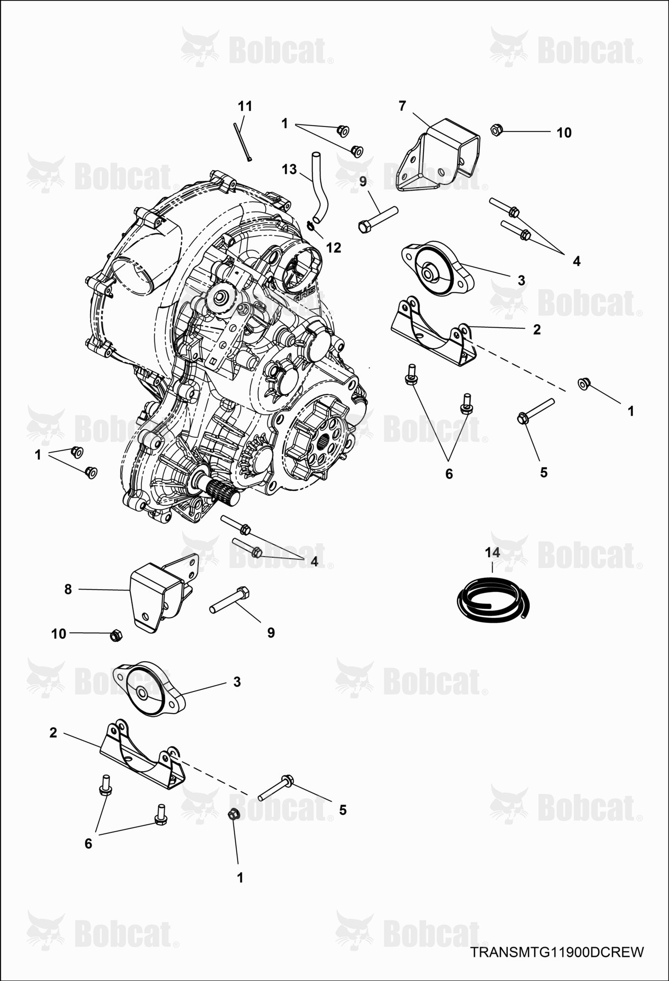 Drive TRAIN, Transmission Mounting