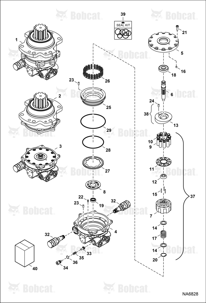 Slew Motor (Assy)