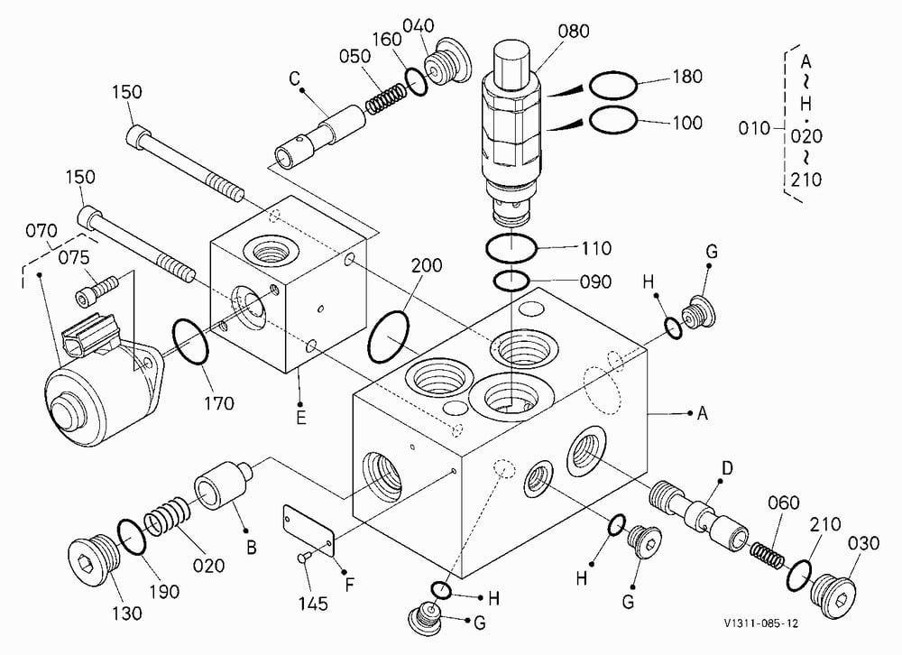 HIGH FIOW VALVE [COMPONENT PARTS][HIGH FLOW]