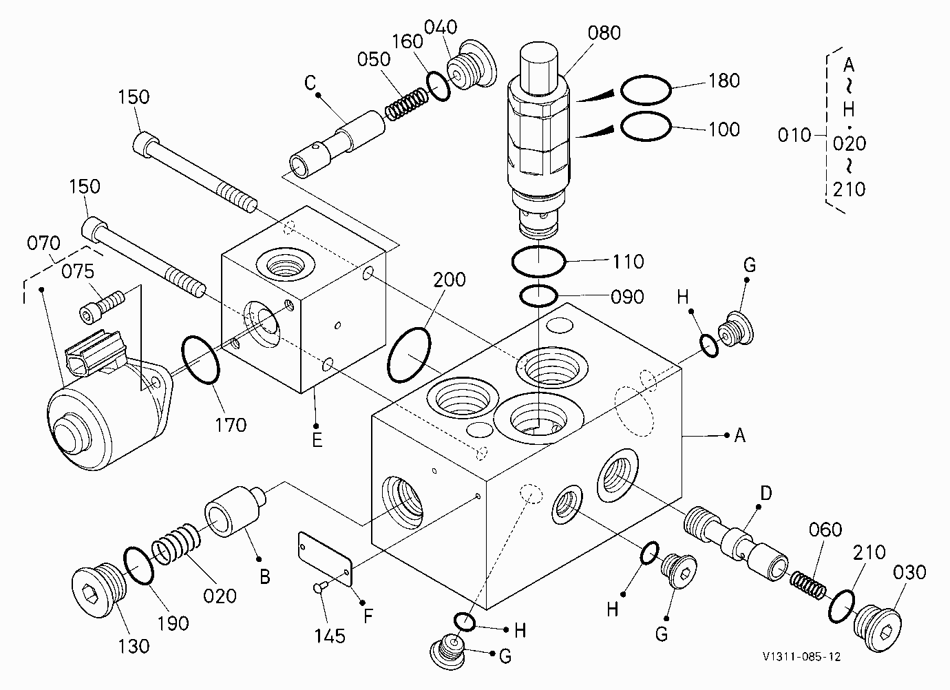 HIGH FIOW VALVE [COMPONENT PARTS][HIGH FLOW]