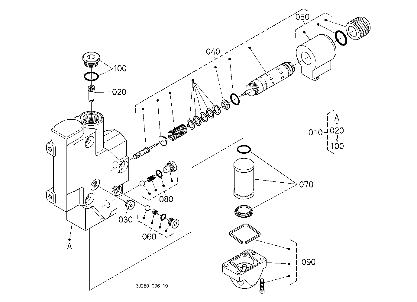 End Plate Valve [Component Parts]