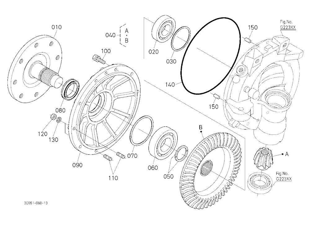 Front Axle Rh