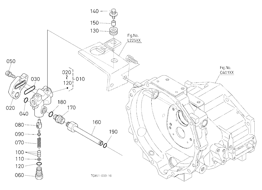 Hydraulic Outlet Block