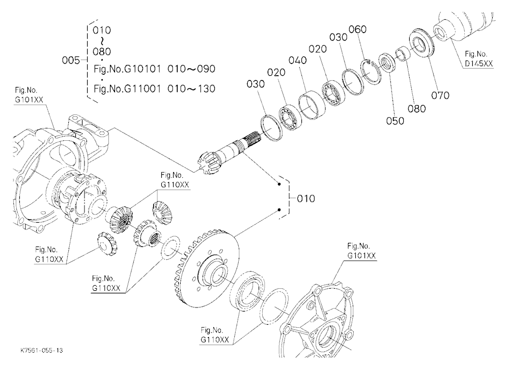 Differential Gear Shaft