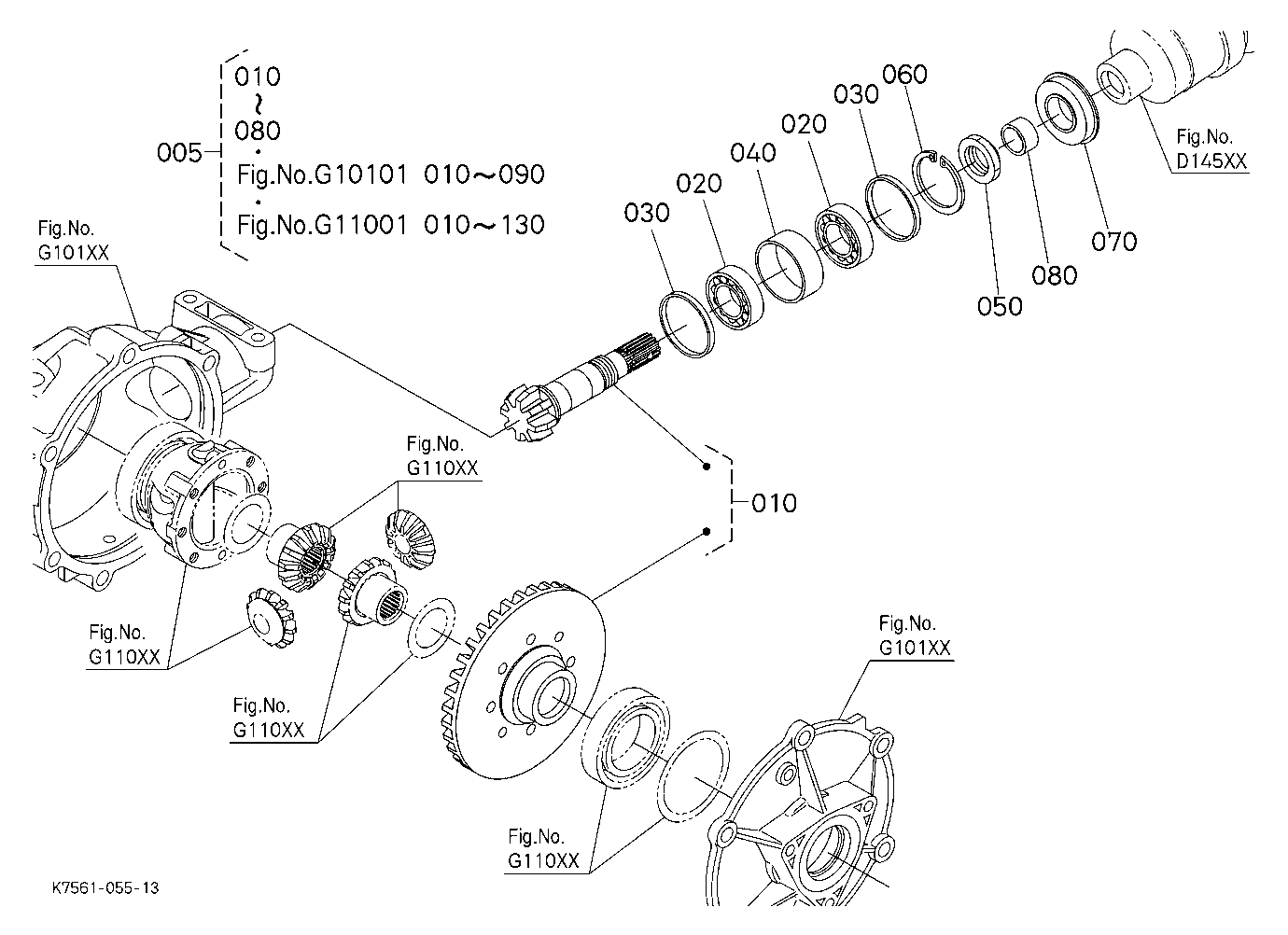 Differential Gear Shaft
