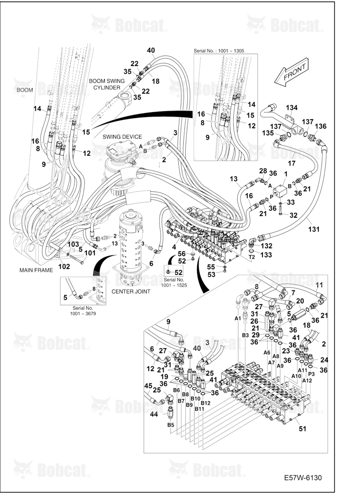 Hydraulic Circuitry (Two Way/Rotating)