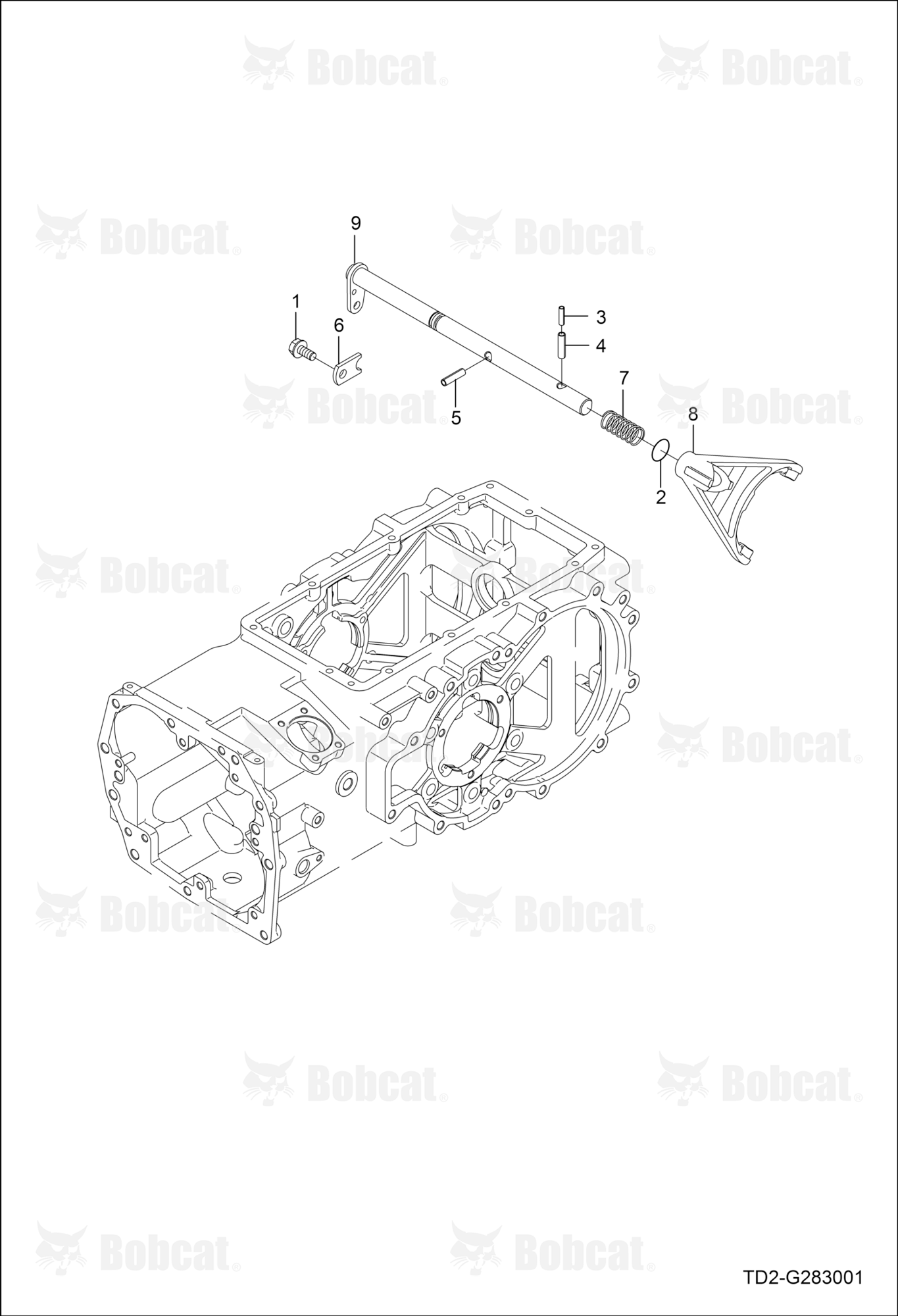 Rear Differential Lock Group