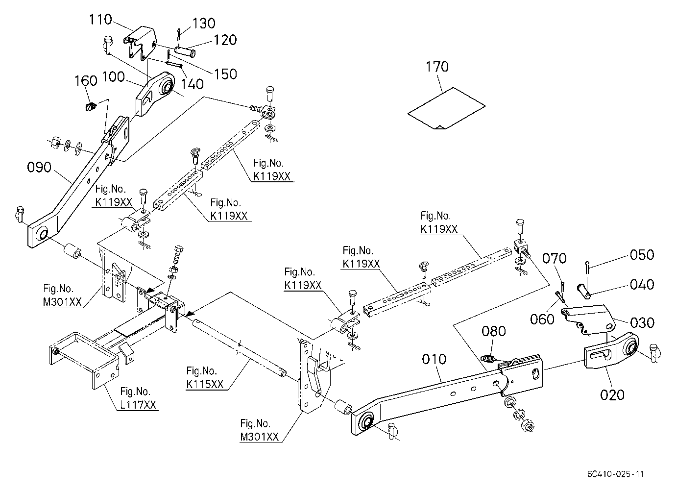 Lower Link Kit (W/G.No.B2677) [Option]