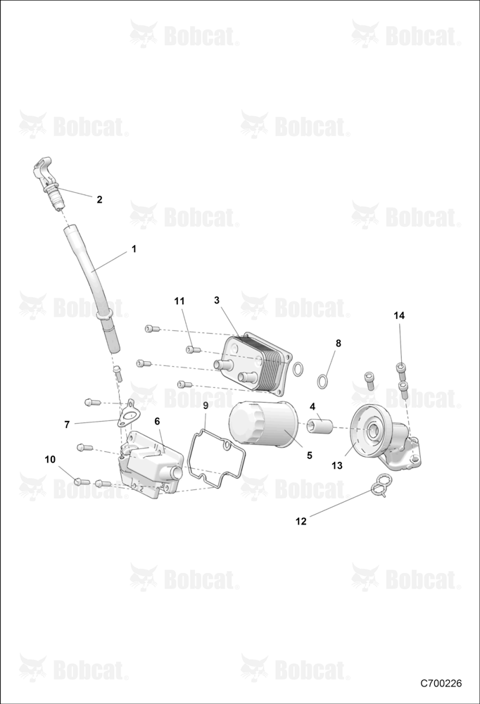 ENGINE, Dipstick and Oil Filter