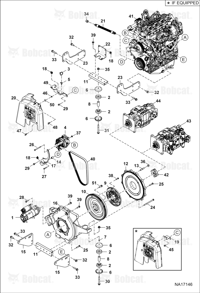 Engine & Attaching Parts (Engine Mounts)