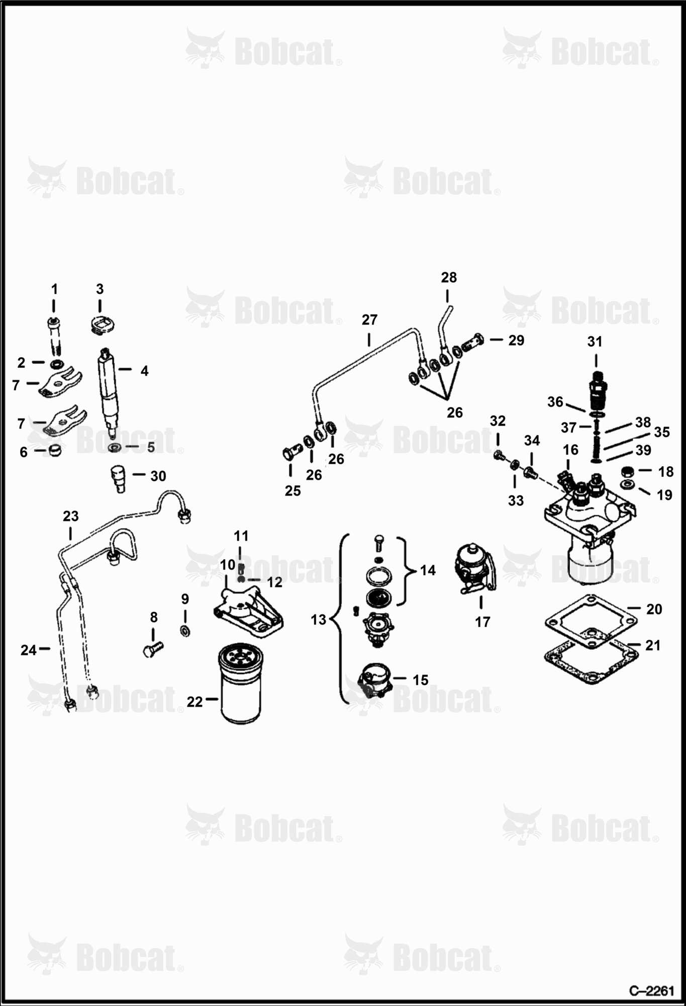Fuel System (Deutz F2L411D)
