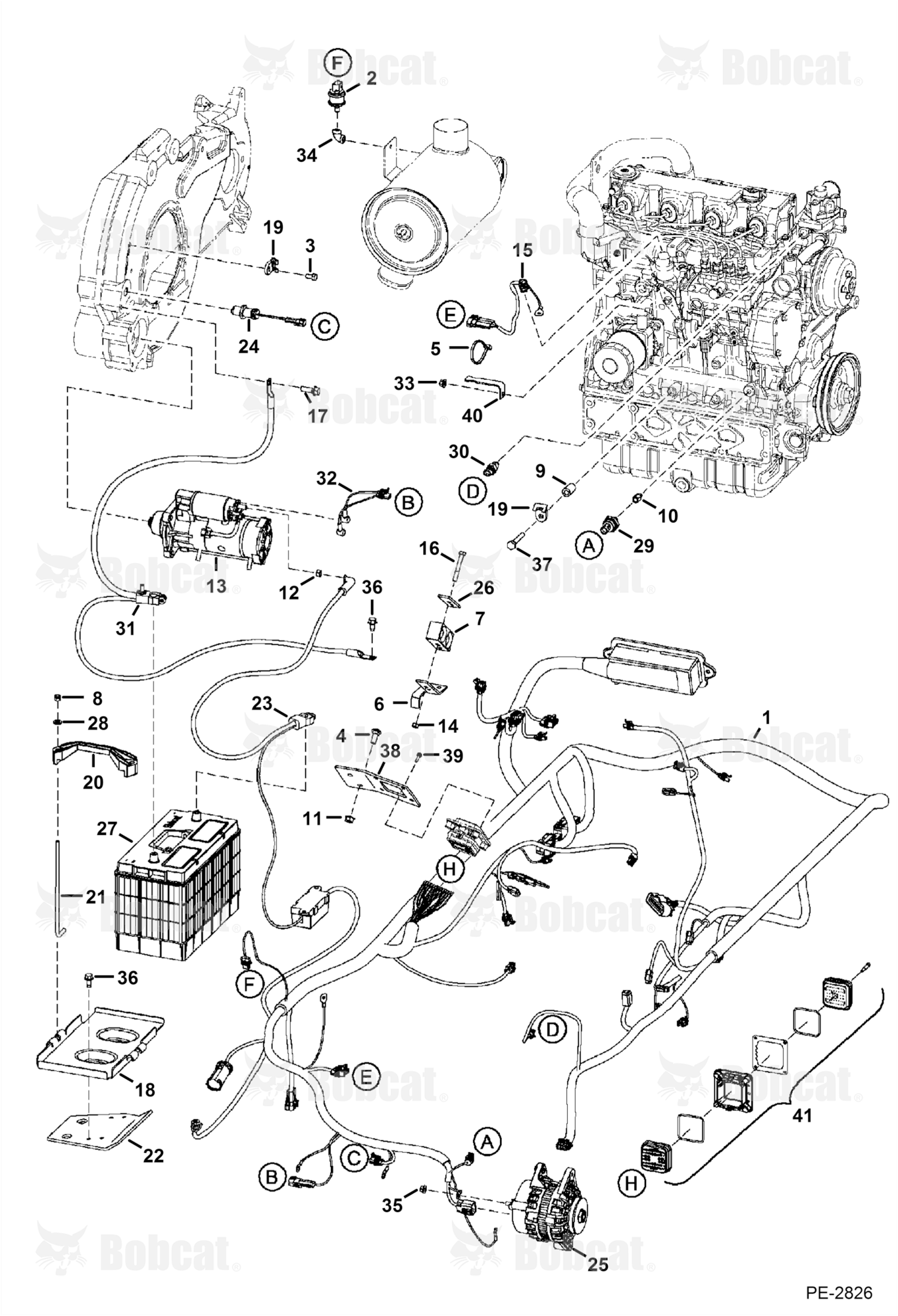 Engine Electrical Circuitry (Engine)