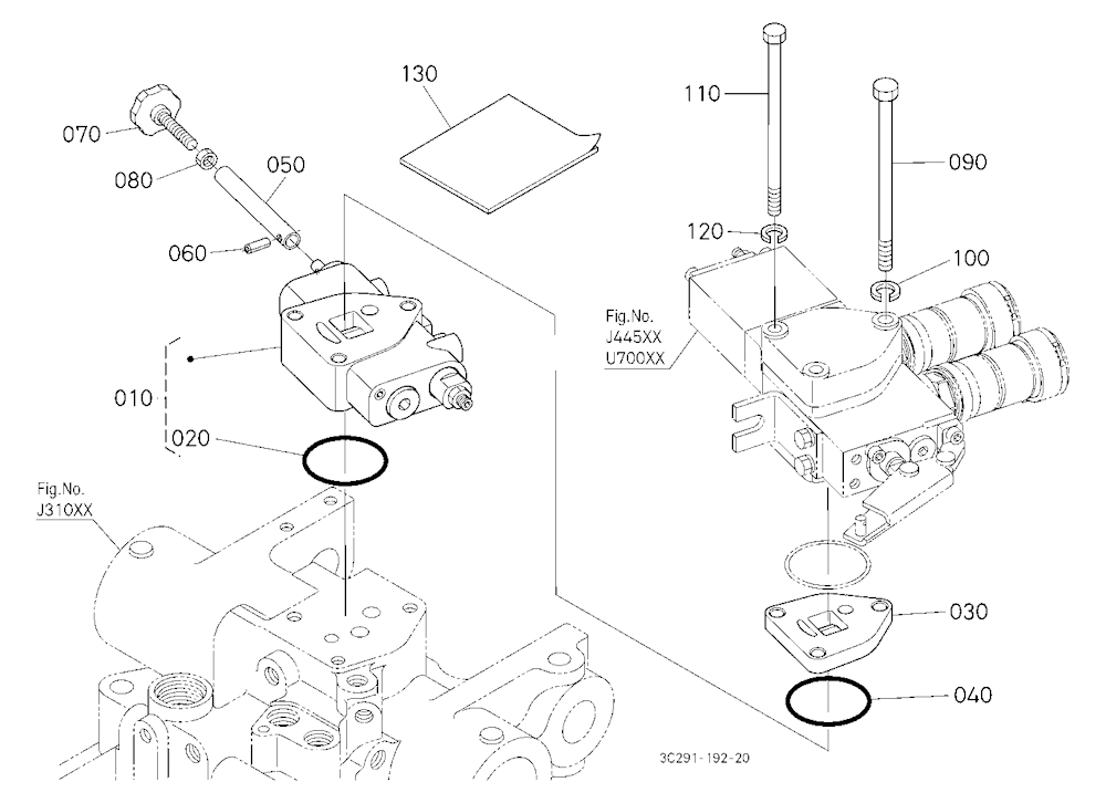 Auxiliary Control Valve Kit (Fc) [Option]