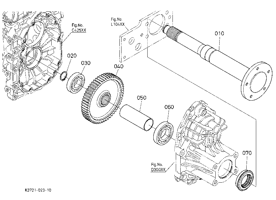 Front Axle Lh