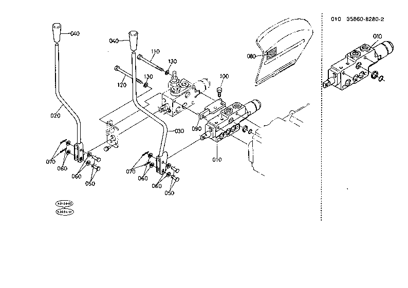 Hyd.Aux.Control Valve 1 [Option] [A]