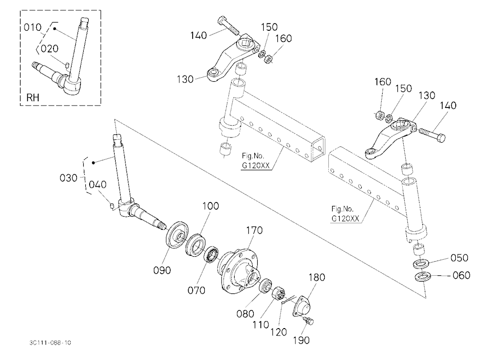 Front Wheel Hub