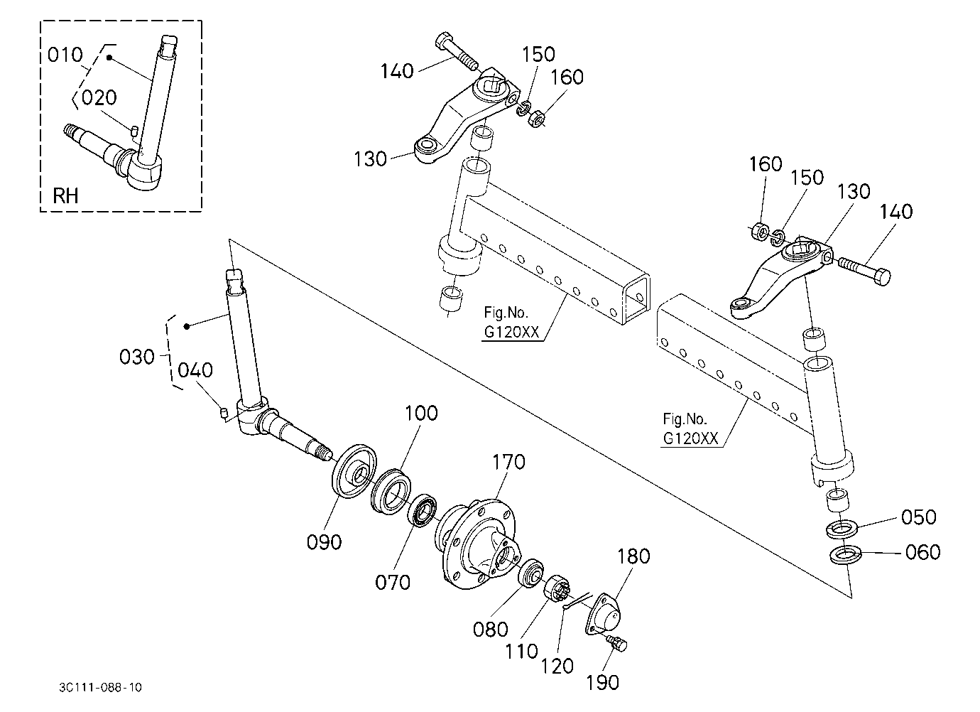 Front Wheel Hub