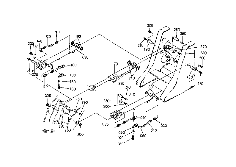 Tilt and Lift Cylinder