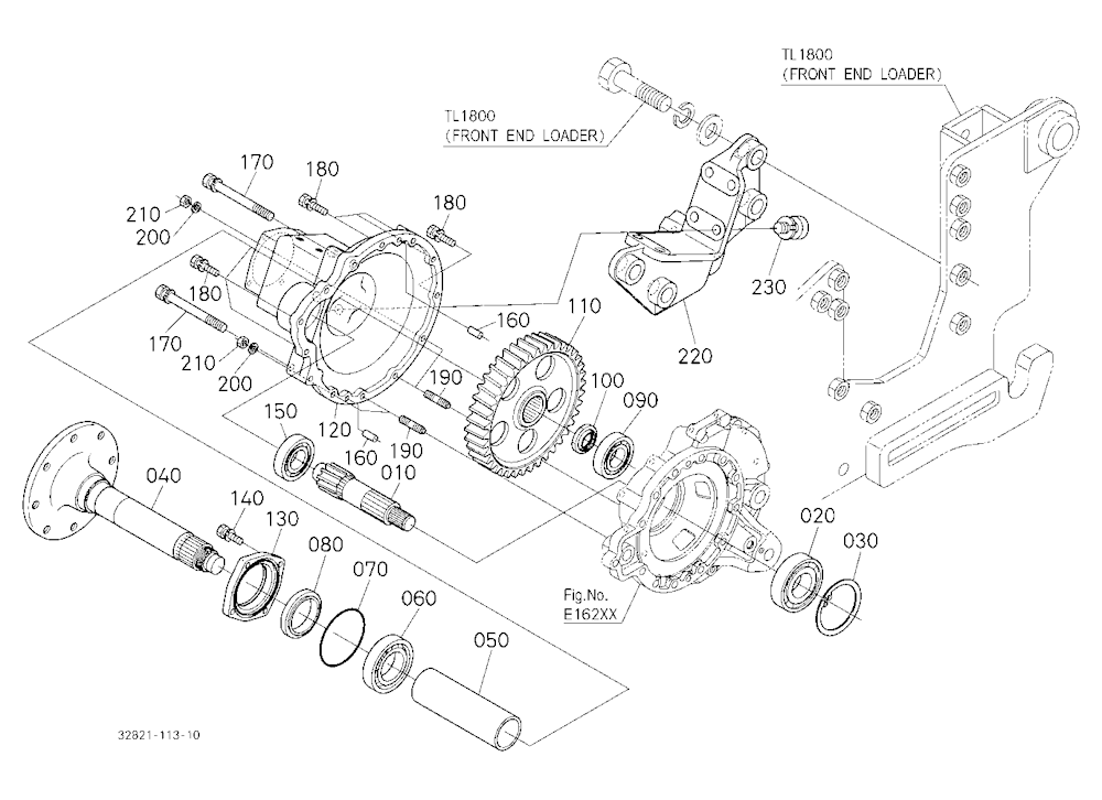 Rear Axle Rh