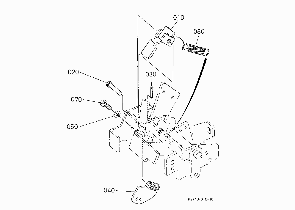 PARKING BRAKE LEVER