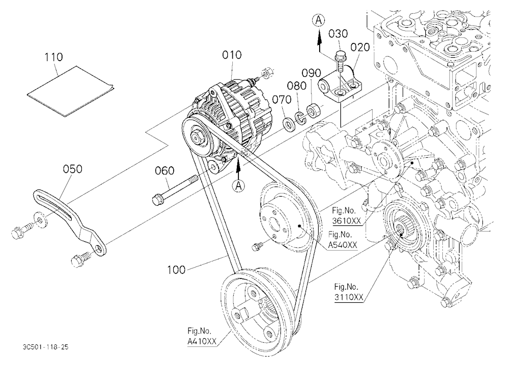 Alternator Kit 1 (Alternator) [New] [Option]