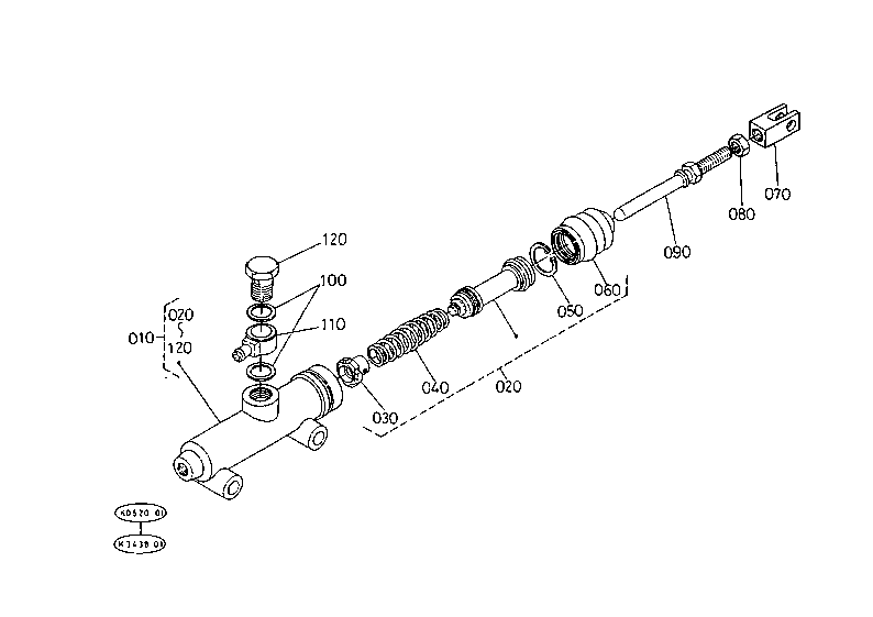 Master Cylinder With Cab [Component Parts]