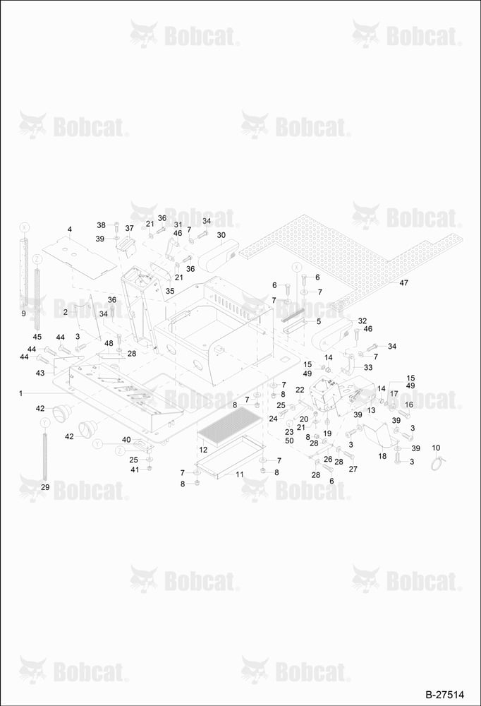 Floor Frame 120000A97 - 120000A0497