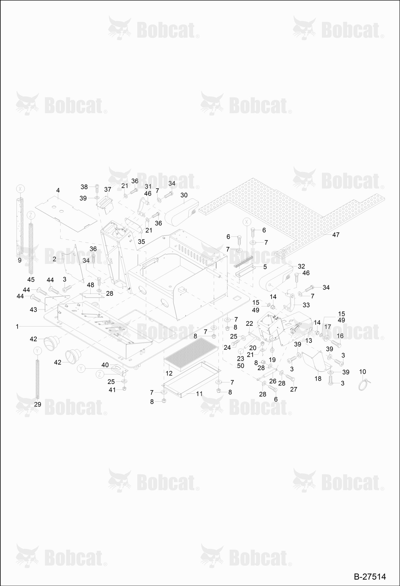 Floor Frame  120000A97 - 120000A0497